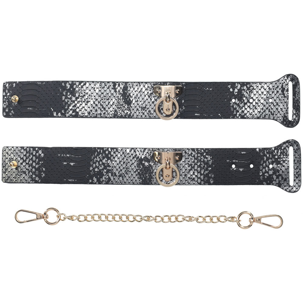 OUCH! Florence Collection - Handcuffs Black Restraints